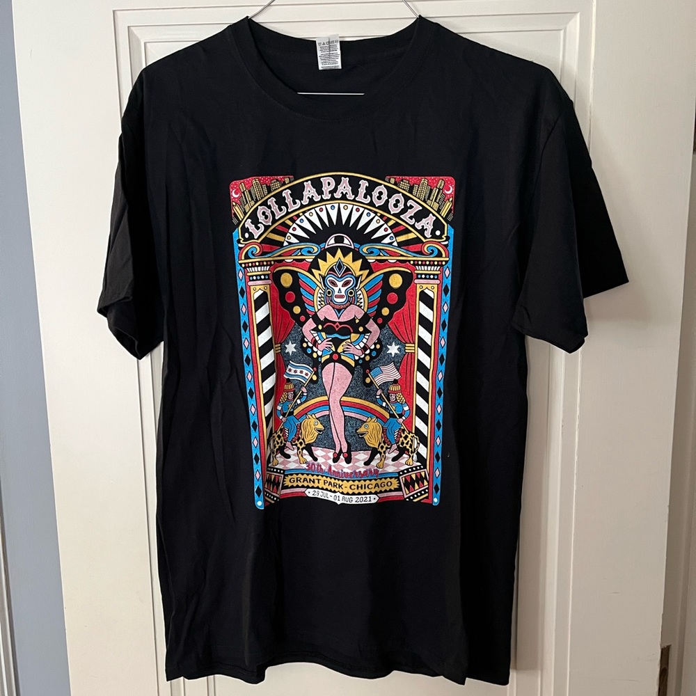 Lollapalooza 2021 T-shirt (men’s L)